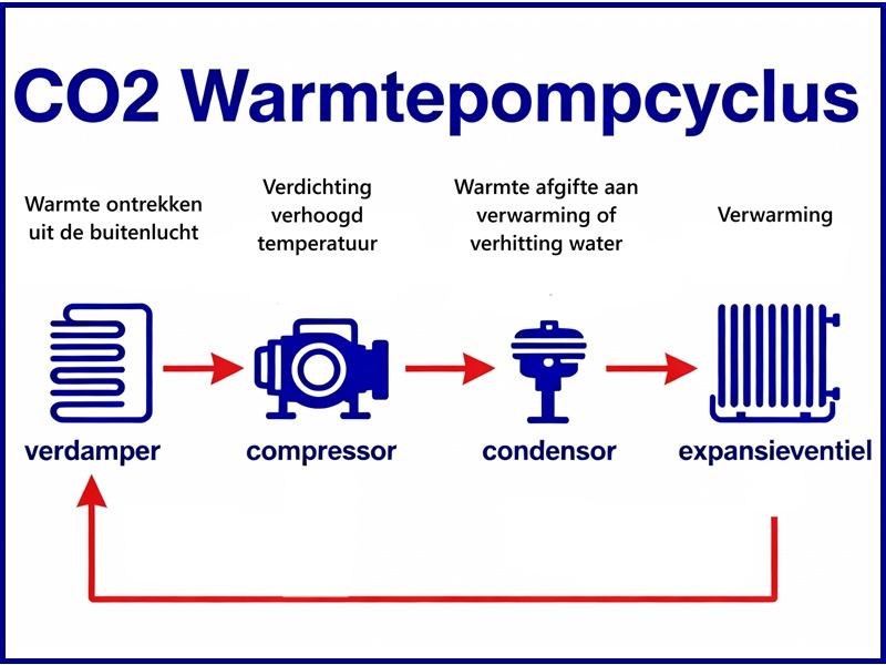 Warmtepomp op CO₂: Techniek voor de verwarmingsoplossingen van morgen